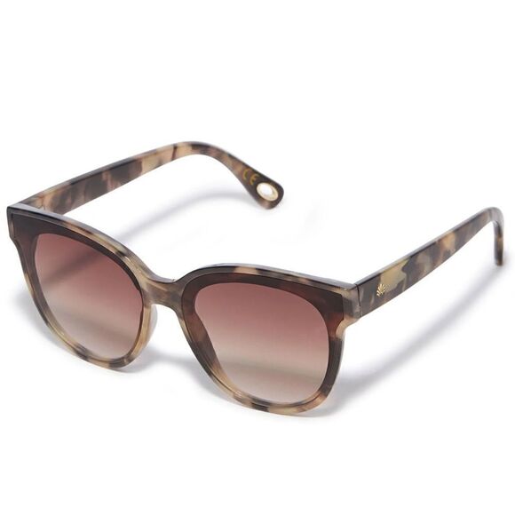 Lele Sadoughi Tortoise Brooklyn Sunglasses - Picture 7 of 9